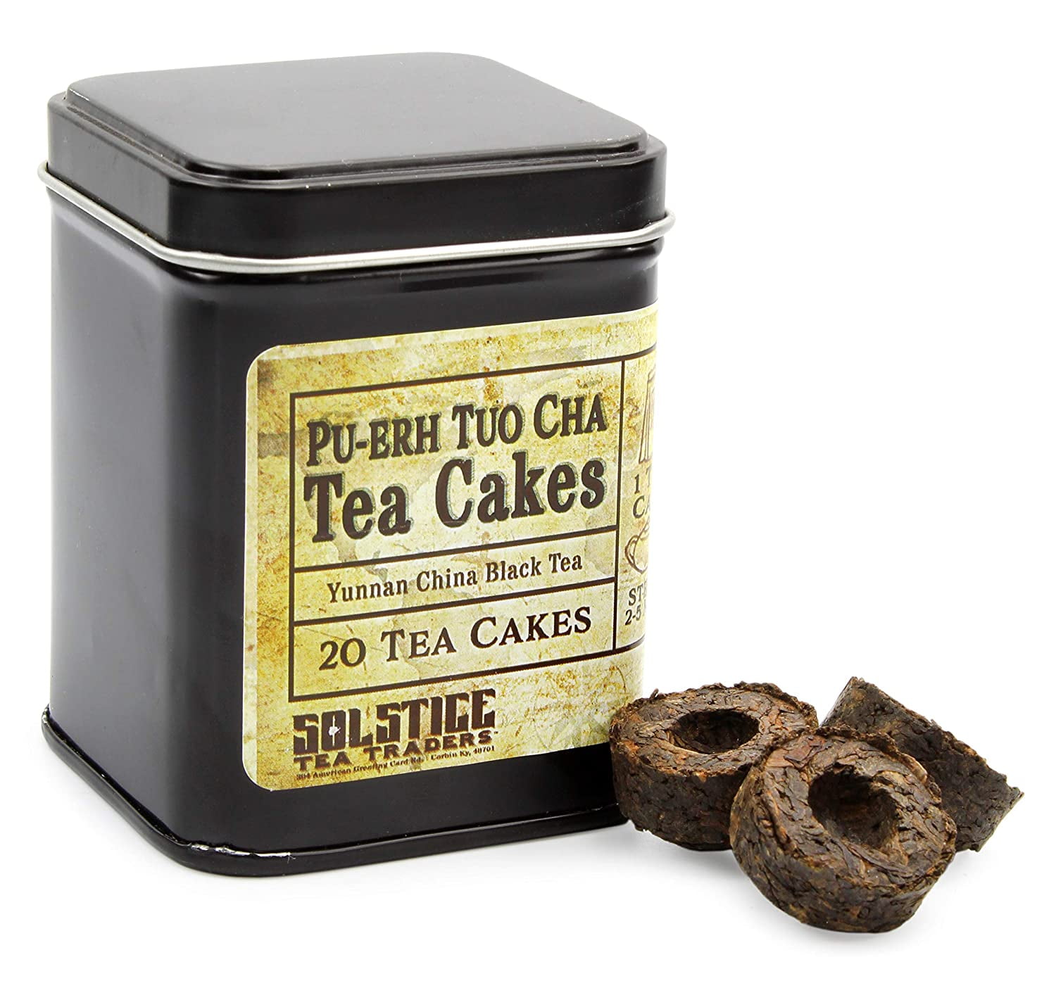 Puerh Tea Ball Cakes (20pack), 20 Pu'er Tea Tuo Cha Bird's Nest Shape