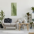 thumbnail image 2 of Detailed Green Fern Leaf Botanical & Floral Graphic Art Gallery Wrapped Canvas Print Wall Art, 2 of 7