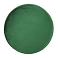thumbnail image 3 of Noble House Krause Round Velvet Swivel Ottoman, Emerald, 3 of 6