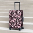 thumbnail image 6 of Disketp Daisies Flowers Elastic Travel Luggage Cover Travel Suitcase Protective Cover For Trunk Case Apply To 18''-32'' Suitcase Cover-X-Large, 6 of 7