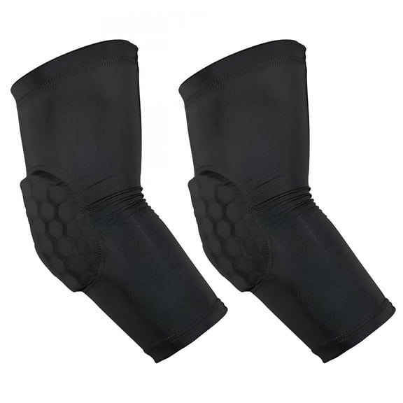 XIRQI 2 Pcs Elbow Brace Support Sleeve for Joint Elbow Pad Sleeve for Women Men Black,Size M