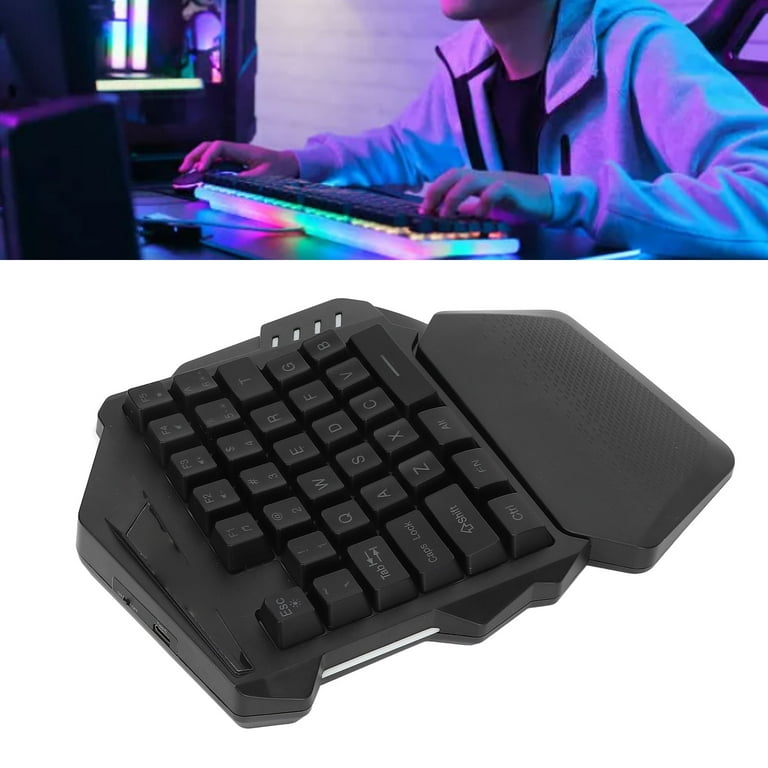 Wireless One Handed Keyboard