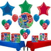 PJ Masks Party Supply and Balloon Decoration Bundle