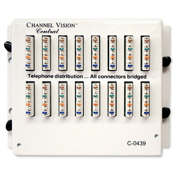 Channel Vision 4x15 110 Telephone Distribution Module (C-0439)