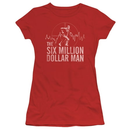 Six Million Dollar Man Six Million Dollar Man Target Juniors Short Sleeve Shirt Walmart Com Six Million Dollar Man Six Million Dollar Man Target Juniors Short Sleeve Shirt Walmart Com
