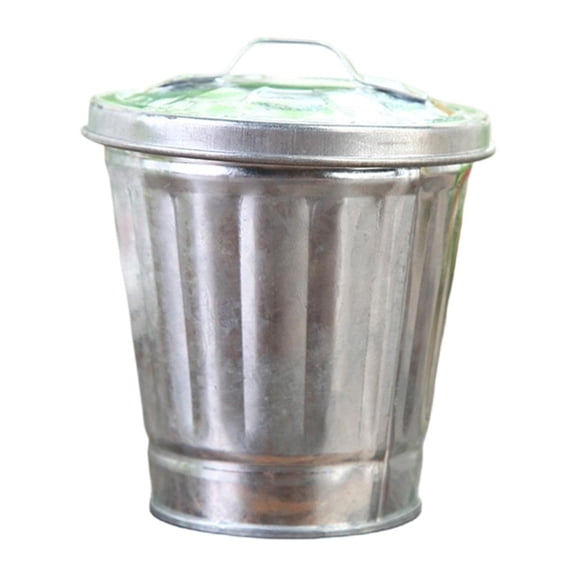 POYOGA Adorable Waste Container With Top Lid Easy To Maintain Smooth Look