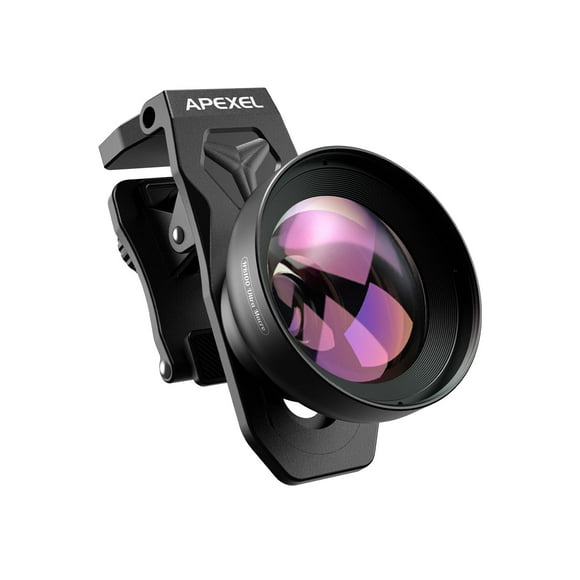 Lente macro APEXEL HB100Ultra con aumento de 10X para teléfonos inteligentes