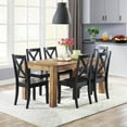 thumbnail image 3 of Better Homes & Gardens Maddox Crossing Dining Chairs, Set of 2, Black, 3 of 8