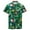 Green, variant on Polo T Shirts for Men Summer Lapel Funny Print Graphic Retro Short Sleeve Summer Loose Casual Mens Dress Shirts