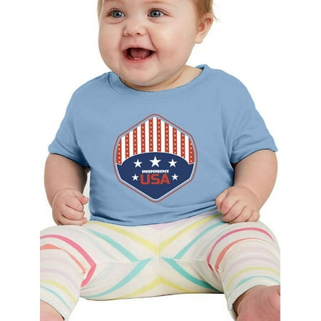 

Independence Day Usa Shield T-Shirt Infant -Image by Shutterstock 18 Months