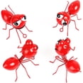 thumbnail image 4 of Metal Yard Art Garden Decorative Cute Ant Outdoor Wall Sculptures-Set of 4, 4 of 6