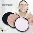 thumbnail image 4 of Facial Facial de Puff de Limpieza, 2 Pezas de Desmaquillador Eficiente de Maquillaje Fácil de Usar para el Hogar para exfoliar, 4 of 7