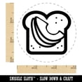 thumbnail image 2 of Avocado Toast Bread Rubber Stamp for Scrapbooking Crafting Stamping - Small 3/4 Inch, 2 of 7