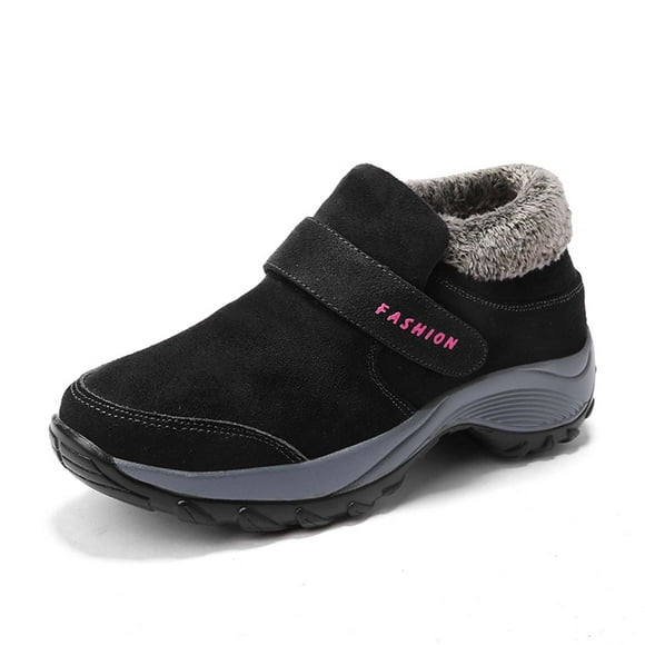 QHFBli Women's Winter Boots Women's Winter Boots Insulated Mid Calf Cold Weather Footwear For Outdoor Activities And Daily Walking Comfort With