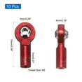 thumbnail image 2 of Unique Bargains M2xL15mm Lever Steering Linkage Tie Rod Ball Head Link Joint End Metal Red for RC Crawler Car Pack of 10, 2 of 4