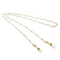 thumbnail image 1 of SHISUYAN 1pc Fahion Pearl Inlaid Eyeglass Chain Anti-slip Eyewear Rope Glasses Hanging Strap, 1 of 8