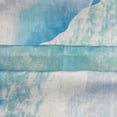 thumbnail image 5 of Watercolor Heavy Duty 230GSM Textured Linen Blue Shower Curtain Ocean for Bathroom Sea Waves Beach Bath 72x72 inch Shower Curtain Nature Scenery for Bathroom Bathtub Home Decor Abstract Waterproof, 5 of 6