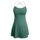 thumbnail image 5 of WILLBEST Trajes de Baño Mujer Completo Trajes de Baño Acanalados Para Mujer Vestido de Baño Tirantes Ajustables Traje de Baño Con Bolsillos 2655, 5 of 5