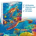 thumbnail image 2 of Puzle Bgraamiens con forma de tortuga marina nadando, 1000 piezas, 2 of 7