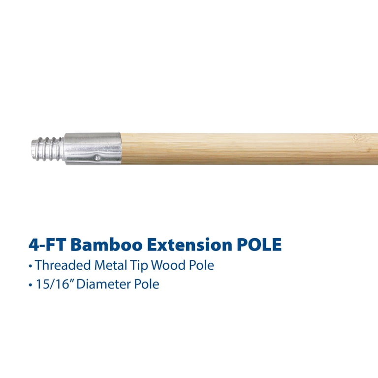 Premier Paint Roller 4ft Bamboo Extension Pole photo 6