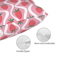 thumbnail image 3 of Kdxio Cotton Pillow Cases 20"x30" Pillowcases,Soft and Breathable Bedroom Pillow Cases-Strawberries, 3 of 8