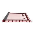 thumbnail image 2 of Ahgly Company Indoor Square Abstract Red Contemporary Area Rugs, 3' Square, 2 of 4