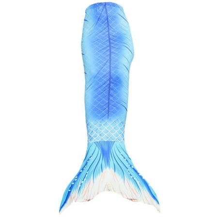 eKids Girls Swimsuit Mermaid Tail Swimwear Swimmable Costume for Kids