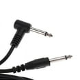 thumbnail image 4 of Guitar Cable Male to Male 6.35mm Jack Plug for Acoustic Electric Guitar Cable Length 300cm, 4 of 6