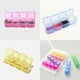 thumbnail image 3 of Small 28 Grids Diamond Box Clear Plastic Jewelry Craft Storage Container Diamond Painting Embroidery DIY Art Craft Accessory Organizer Case (Colorful), 3 of 5