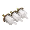 thumbnail image 1 of 3Pcs Filtro de Combustible Plástico Moto Universal Gasolina Filtro 60x31mm, 1 of 1