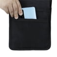 thumbnail image 5 of Bolsa de dinero para cintura de camarero, delantal de camarera de restaurante de lona, ​​bolsa con cinturón ajustable, soporte para cheques, contenedor de bolsa para servidor, 5 of 5