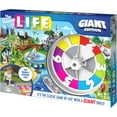 thumbnail image 6 of The Game of Life, Giant Edition Family Board Game Indoor/Outdoor Fun Game with Big Oversized Gameboard Cards Spinner, for Adults and Kids Ages 8 and Up, 6 of 9