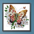thumbnail image 1 of 5D bricolaje taladro redondo completo diamante pintura mariposa decoración del hogar (WQ003) Hugtrwg Para estrenar, 1 of 9