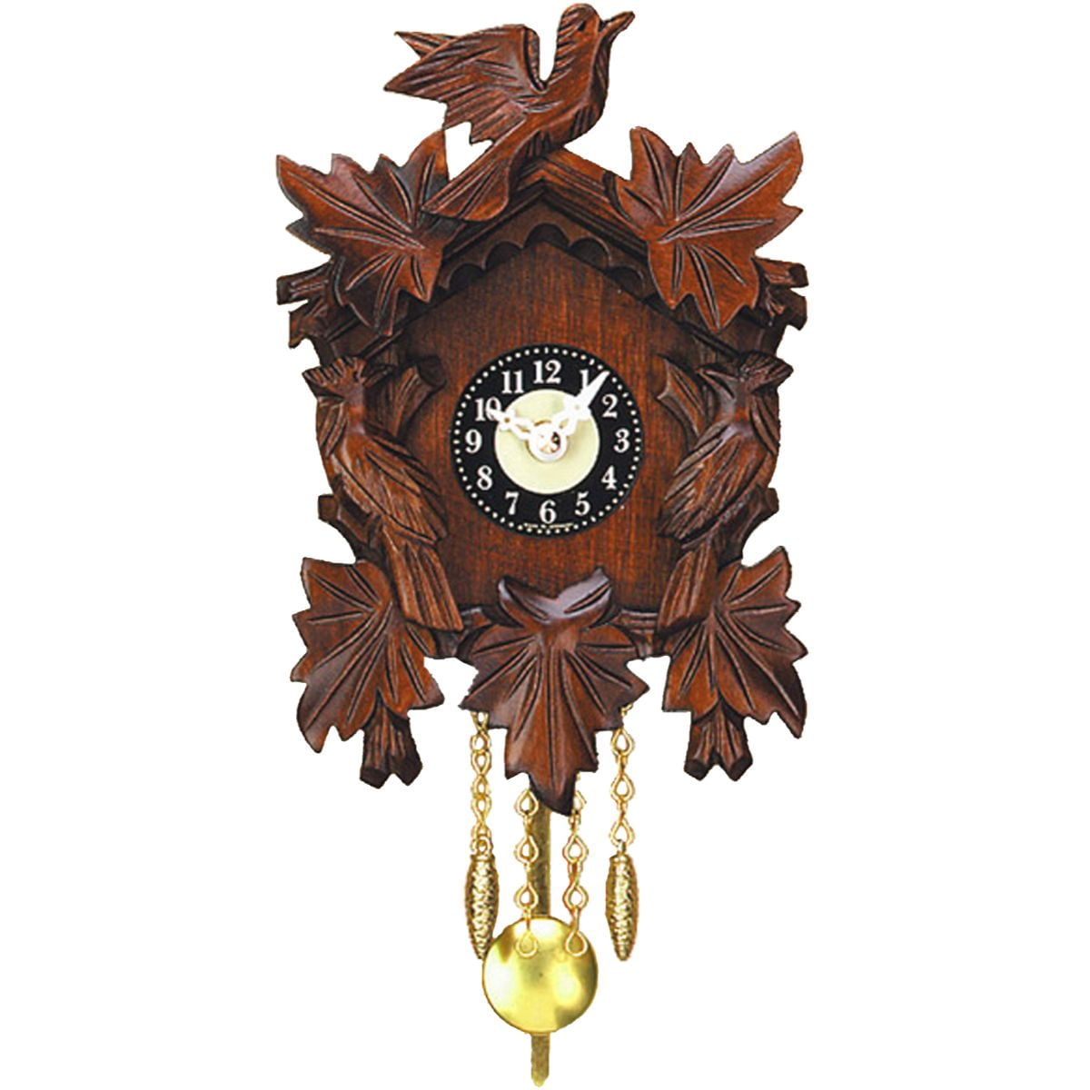 Details about   Walplus White Vintage Cuckoo Clock Bird Pendulum Wall Clock 2-Year Warranty 