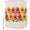 Off-White, variant on Yellow Pink Daisy Shower Curtain for Bathroom, Rustic Farmhouse Red Buffalo Plaid Waterproof Cloth Fabric Bathroom Accessories Set with 12 Rust Proof Plastic Hooks, 72"x96"