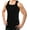 Black, variant on 2-4 Packs Men's G-unit Style Cotton Tank Tops Square Cut Muscle Rib A-Shirts (Black&White, 4X-Large, 4 Pack)