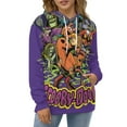 thumbnail image 5 of Scooby Doo Unisex Adult Sweatshirt Novelty Hoodie 3D Print Casual Sweater Jacket Pullover Hoodie Fall Winter Clothes 2XL, 5 of 8