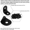thumbnail image 3 of Angle Connector 90 Degree Angle Brackets L Shape Right Angle Stainless Steel Corner Bracket Furnitur, 3 of 4