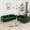 Emerald Green_Velvet, variant on Wiilayok 79" Velvet Cloud Couch,3 Seater Deep Seat Sofa Couches with Gold Legs,Pillows,Modern Oversized Loveseat for Living Room,Office Apartment,Emerald Green