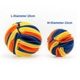 thumbnail image 3 of Healthy Cloth Games Increase IQ Sniff Toy Slow Dispensing Dog Toy Pet Feeder Puzzle Toys Dog Sniffing Ball 20CM C, 3 of 8