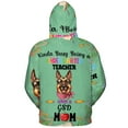 thumbnail image 2 of Kinda Busy Being Kindergarten Teacher and German Shepherd Mom All Over Print 3D Hoodie Unisex Merch Hoodies Alsatian Dog Lover Gifts - 02005, 2 of 6