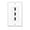 White, variant on HDMI Wall Plate (4 Port, White) HDMI Socket Plug Insert Jack Outlet Panel Mount Support 4K 60Hz HDR 1080P 3D Ethernet Built in High Speed Cable Extension Coupler for Projector & Home Theater