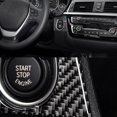 thumbnail image 3 of Sidaley Pegatinas de cubiertas de botón de motor de parada de arranque Interior de coche de fibra para BMW/F30/F34 nuevo 3gt Vehículos, repuestos y accesorios Mis No.1 Sidaley CZ8266-01B, 3 of 6