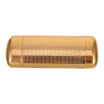 IMIKEYA Hard Sunglasses Case Aluminum Portable Lightweight Shell Storage Box Golden