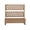 Brown-Movable, variant on Raised Garden Bed with Wheels, Cover & Storage Shelves - Elevated Planter Box