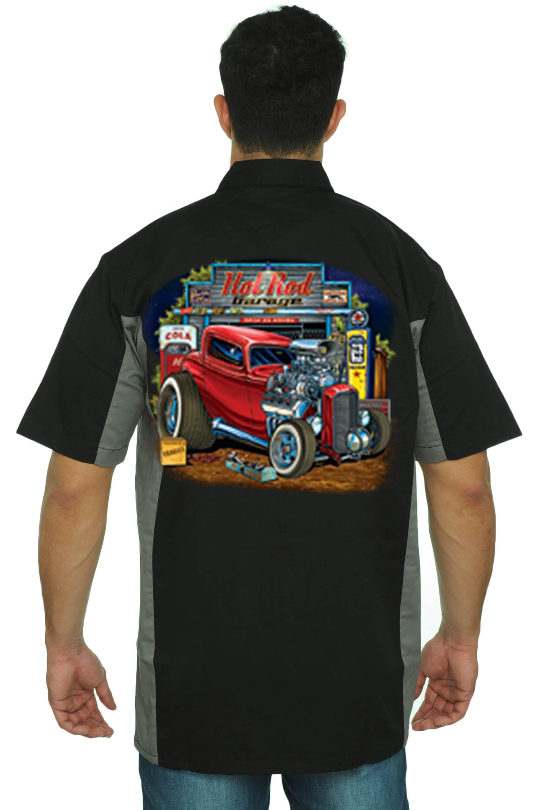 Shirt Hot Rod Garage - Walmart 