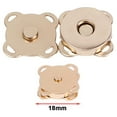 thumbnail image 7 of 1/10Sets Magnetic Snap Button Metal Invisible Sew on Button Lock Clasps Fasteners for Purse Bags Clothes Craft DIY Accessories, 7 of 7