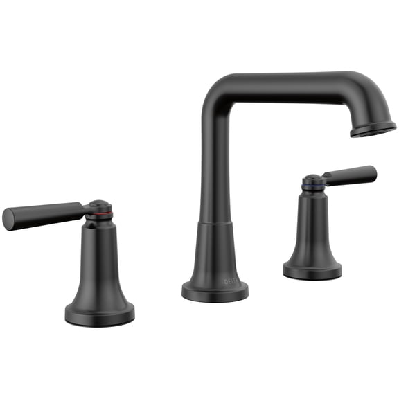 Delta 3536-Mpu-Dst Saylor 1.2 GPM Widespread Bathroom Faucet - Black