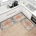 thumbnail image 4 of Boho Kitchen Rug Mat Country Rustic Farmhouse Kitchen Rugs Sets of 2 Washable Non-Slip Kitchen Floor Mats for in Front of Sink Boho Kitchen Decor, 4 of 6