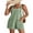 Light Green, variant on Michellecmm Women's Casual Romper Shorts Solid Color Soft Lightweight Sleeveless Halter Short Jumpsuit Summer Clothes